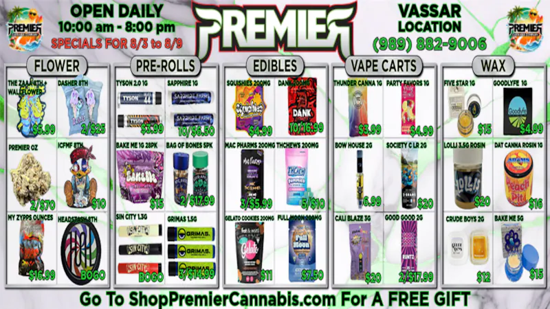 Premier Cannabis Vassar SUN'S OUT, BUD'S OUT