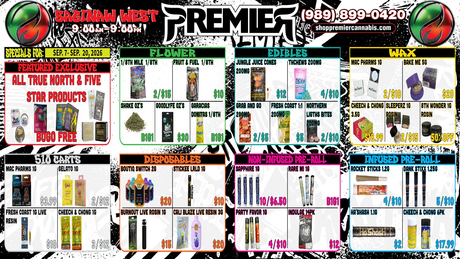Premier Cannabis Saginaw West These deals are lit-erally fire 🔥