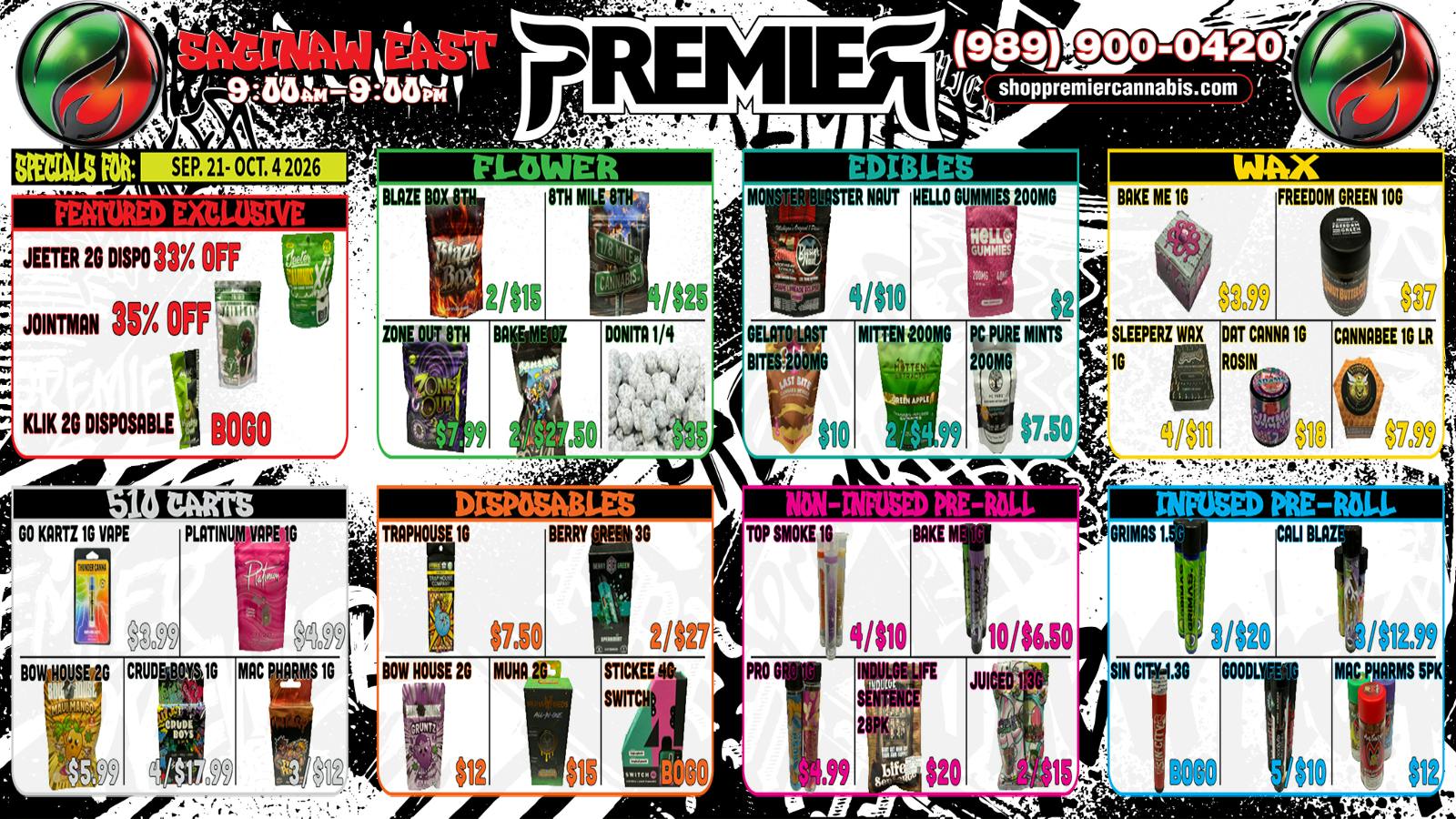 Premier Cannabis Saginaw Shop The Best, FORGET The Rest 🍃 @ PREMIER