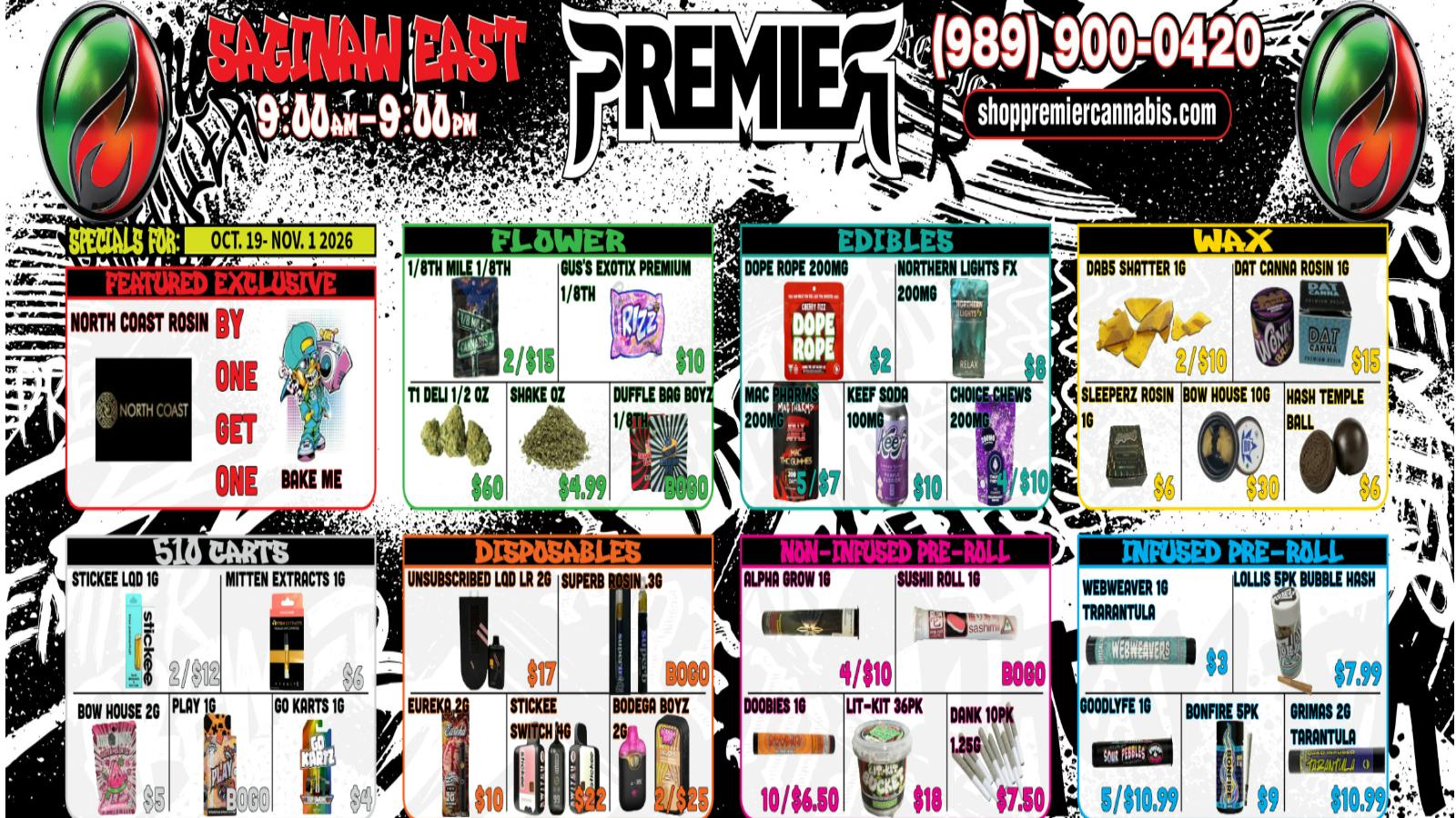 Premier Cannabis Saginaw Fall Into Savings With Premier