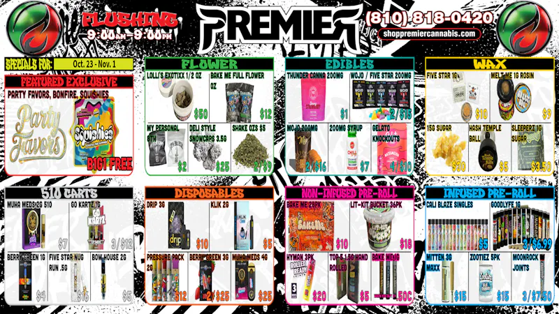 Premier Cannabis Flushing 🔥SOFT OPENING SALES @ PREMIER