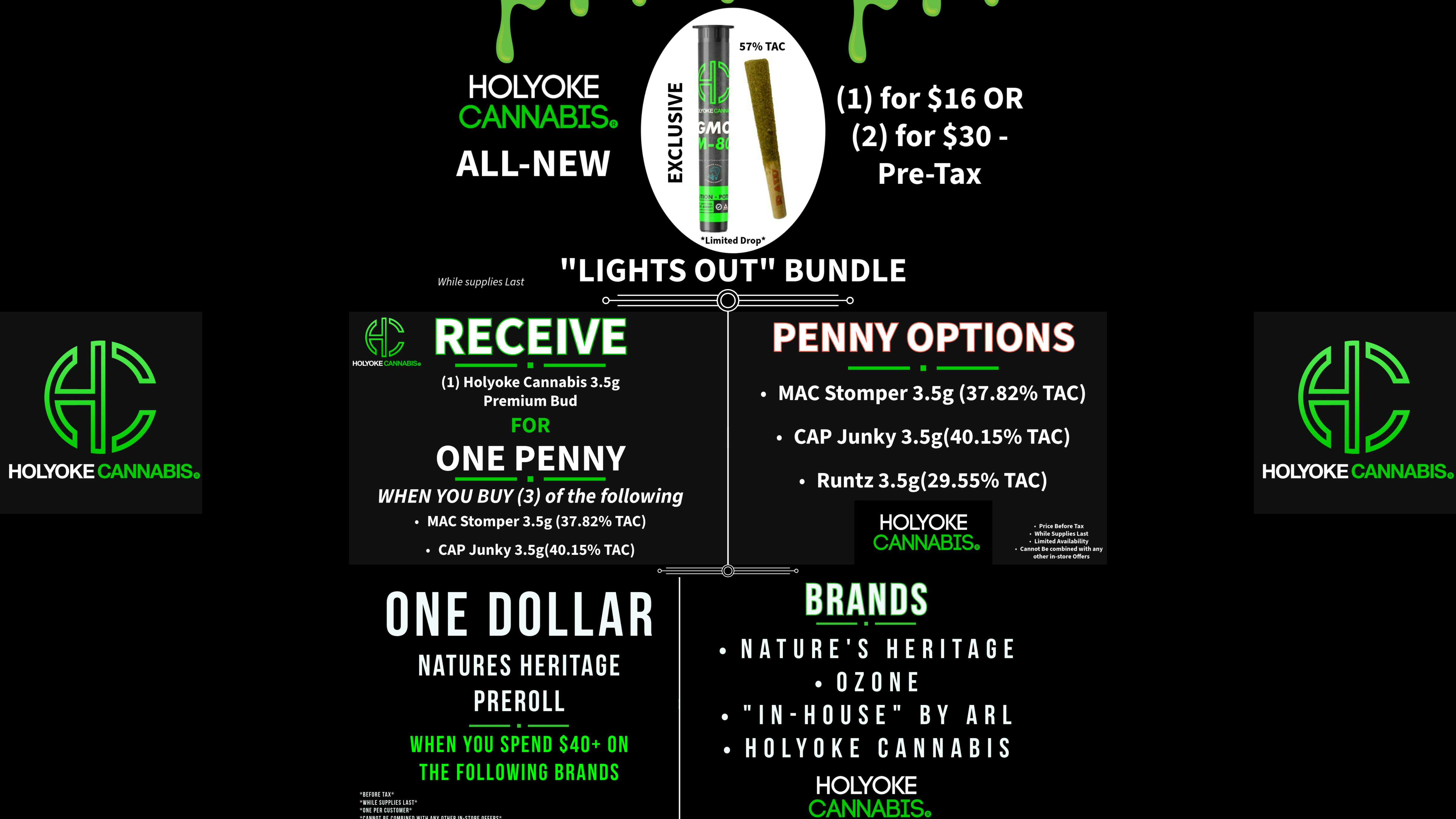 Holyoke Cannabis Dispensary – Holyoke Holyoke Cannabis Exclusive Bundles(Cannot Combine)