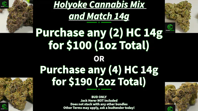 Holyoke Cannabis Dispensary – Holyoke Holyoke Cannabis Mix and Match 14g Bundle!