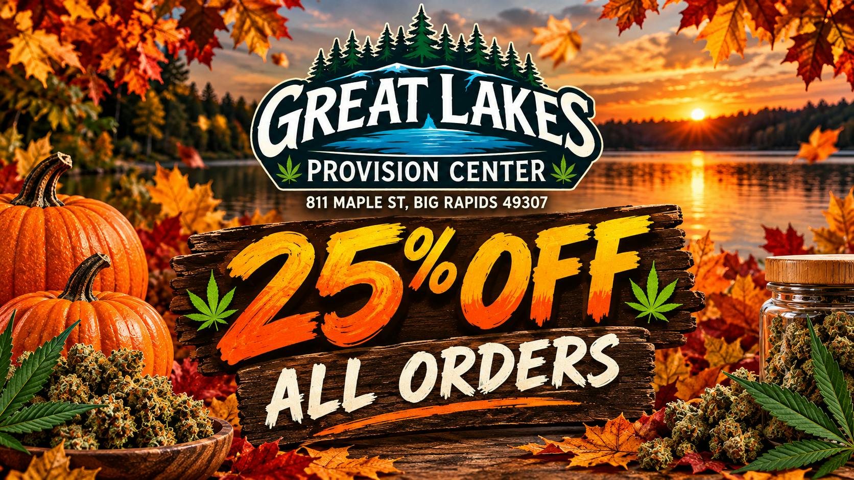 Great Lakes Provision Center Delivery 25% OFF ALL ORDERS