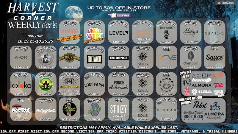 Harvest Corner Wicked Weed Deals – Up to 50% Off 🔥