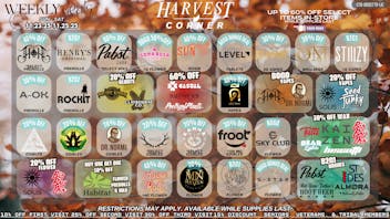 Harvest Corner Big Week, Bigger Savings — Up to 60% Off!