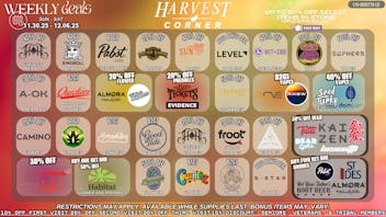 Harvest Corner Start your week strong - Up to 60% OFF!