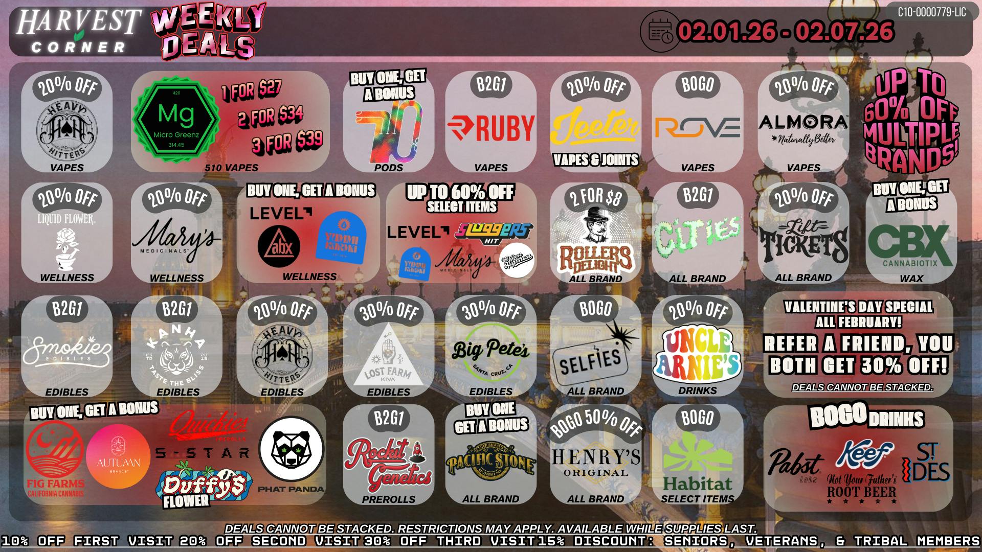 Harvest Corner Treat Yourself! Up To 60% Off and BOGO's All Week!