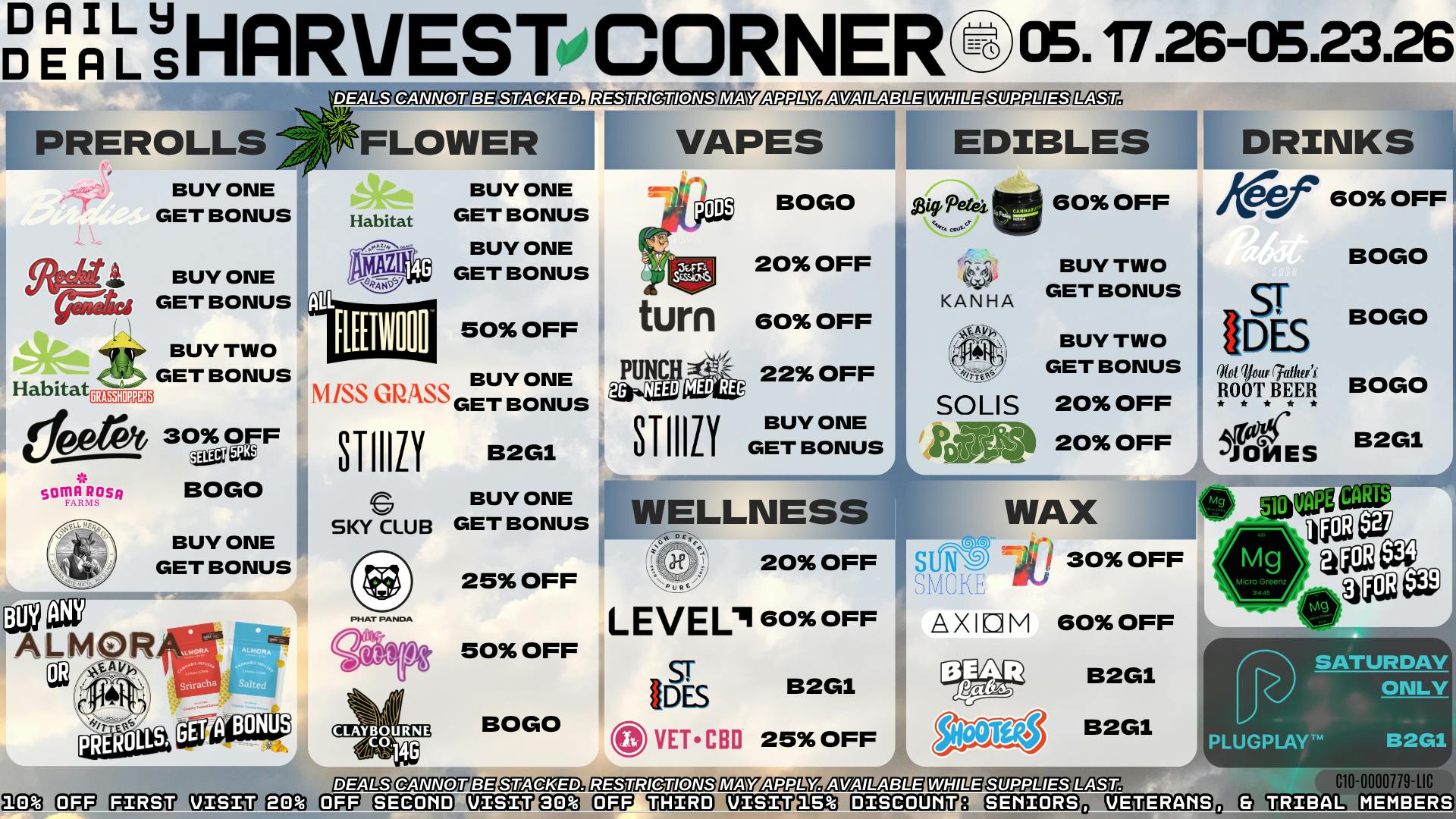 Harvest Corner Dank Deals 🤝 Harvest Corner