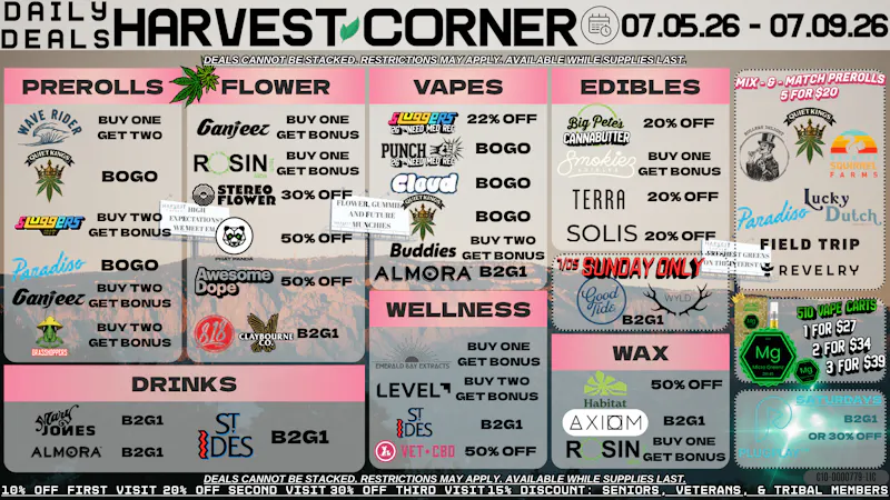 Harvest Corner BOGO deals that'll make you want to pull over!