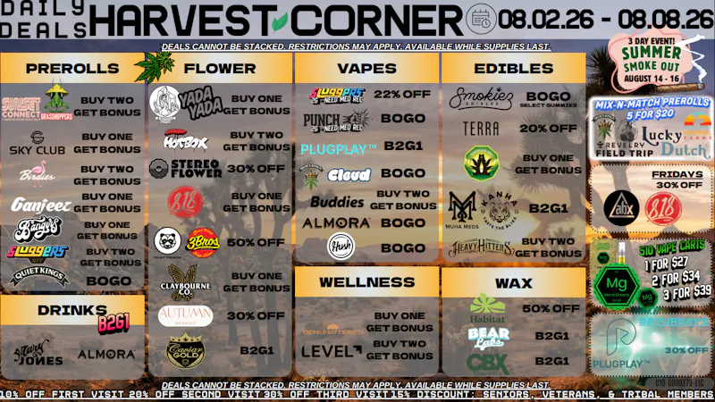 Harvest Corner BOGO's & Up To 60% Off Every Day 🔥