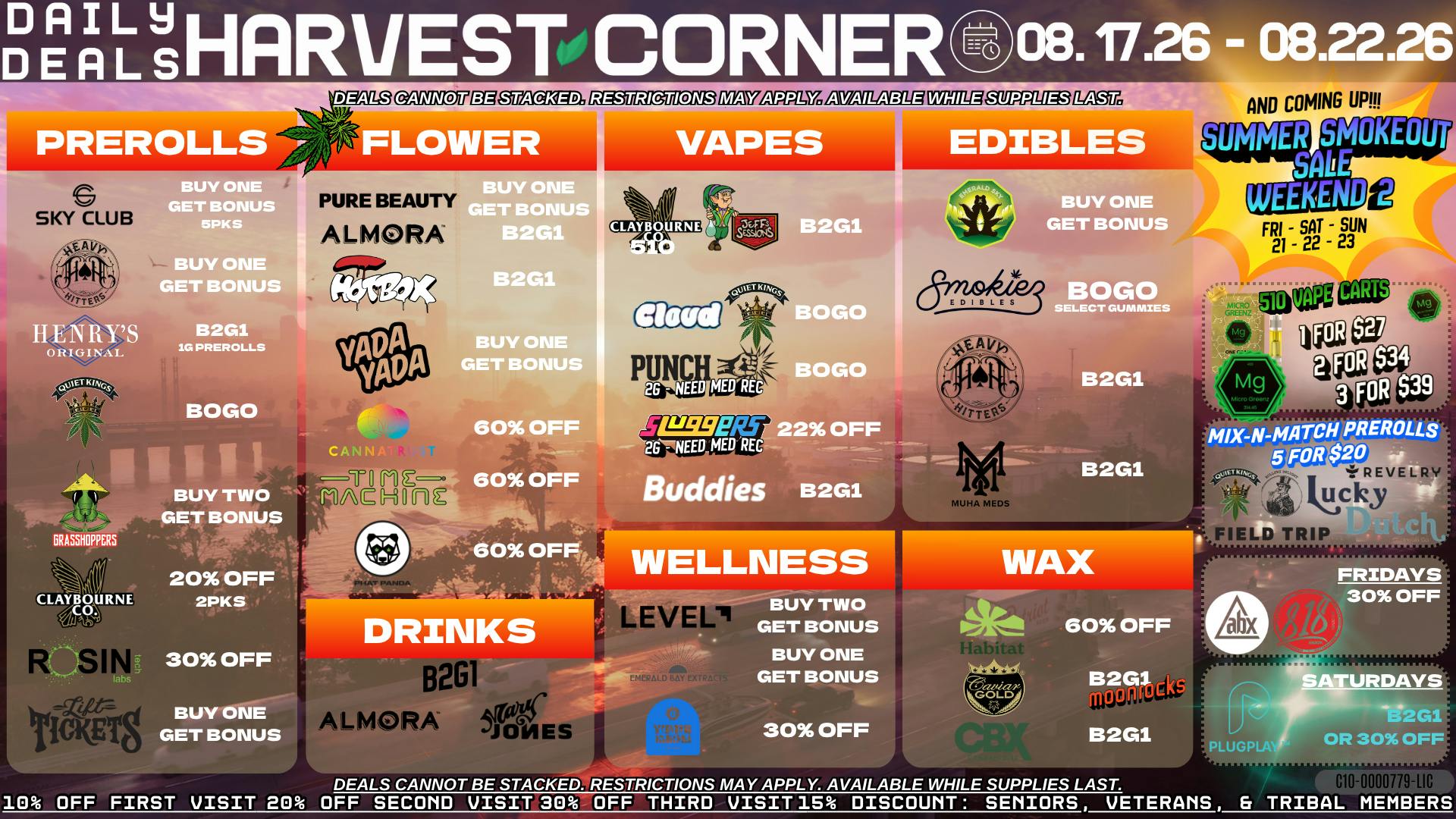 Harvest Corner MORE BOGO'S AND UP TO 60% OFF THIS WEEK!!🔥😁