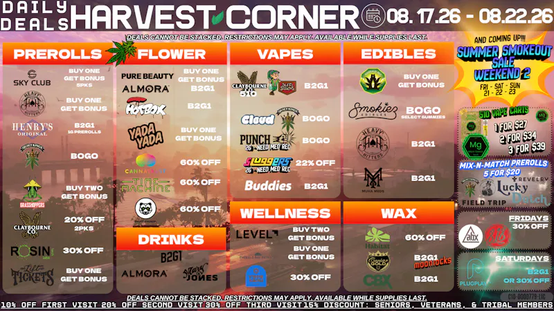 Harvest Corner MORE BOGO'S AND UP TO 60% OFF THIS WEEK!!🔥😁