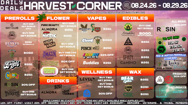 Harvest Corner 🔥BOGO Deals + Up to 60% Off All Week Long!