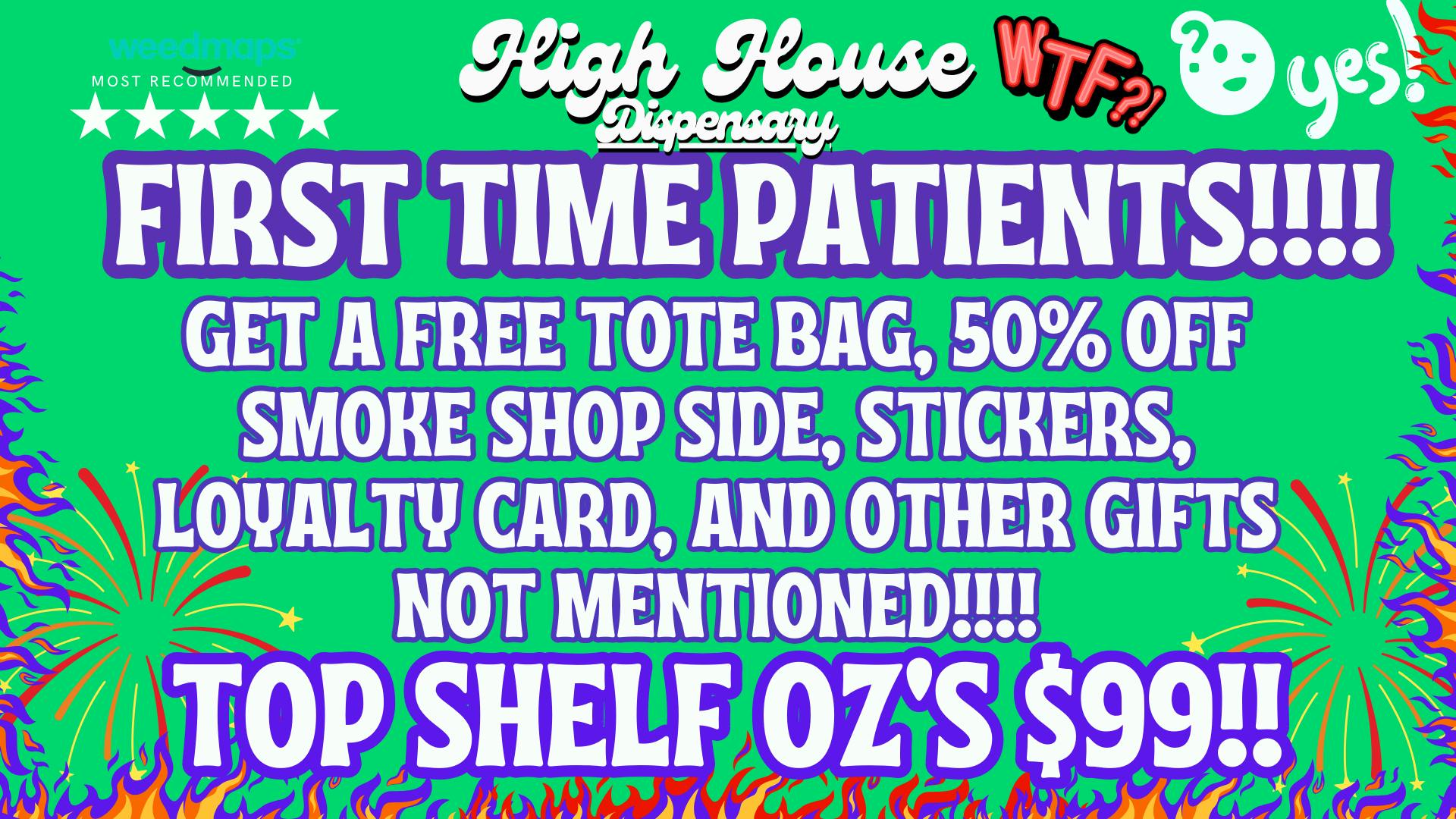 High House Dispensary - OKC 🚨NEW STRAIN DROP!! ALL FRESH! ⛽️🚨