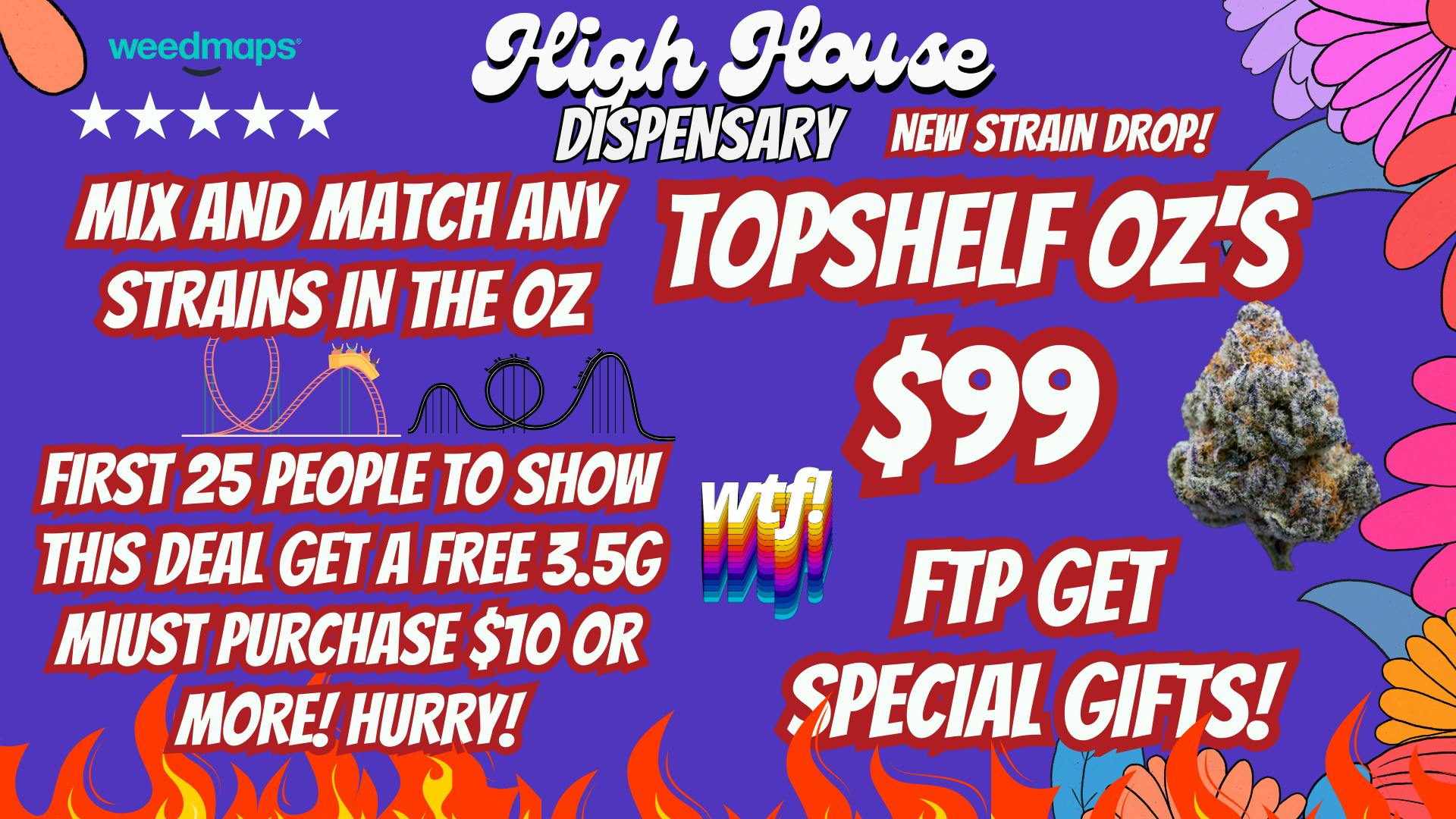 High House Dispensary - OKC ALL GAS COME THRU!!!!!🔥⛽