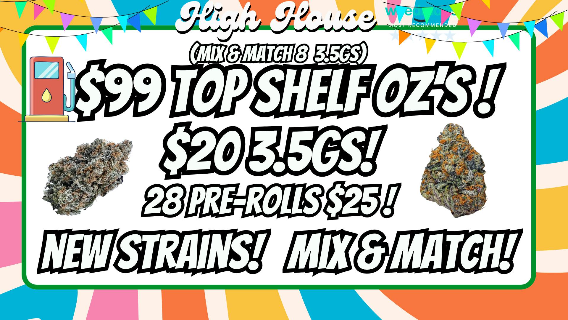 High House Dispensary - OKC WTF!! MIX & MATCH LIKE THAT!?? 🔥😍⛽