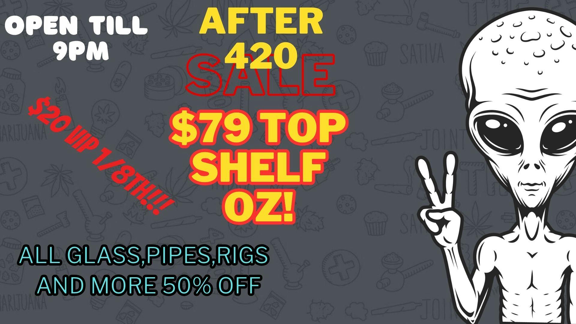 High House Dispensary - OKC Top shelf $79 oz deal !!! Straight fire!!
