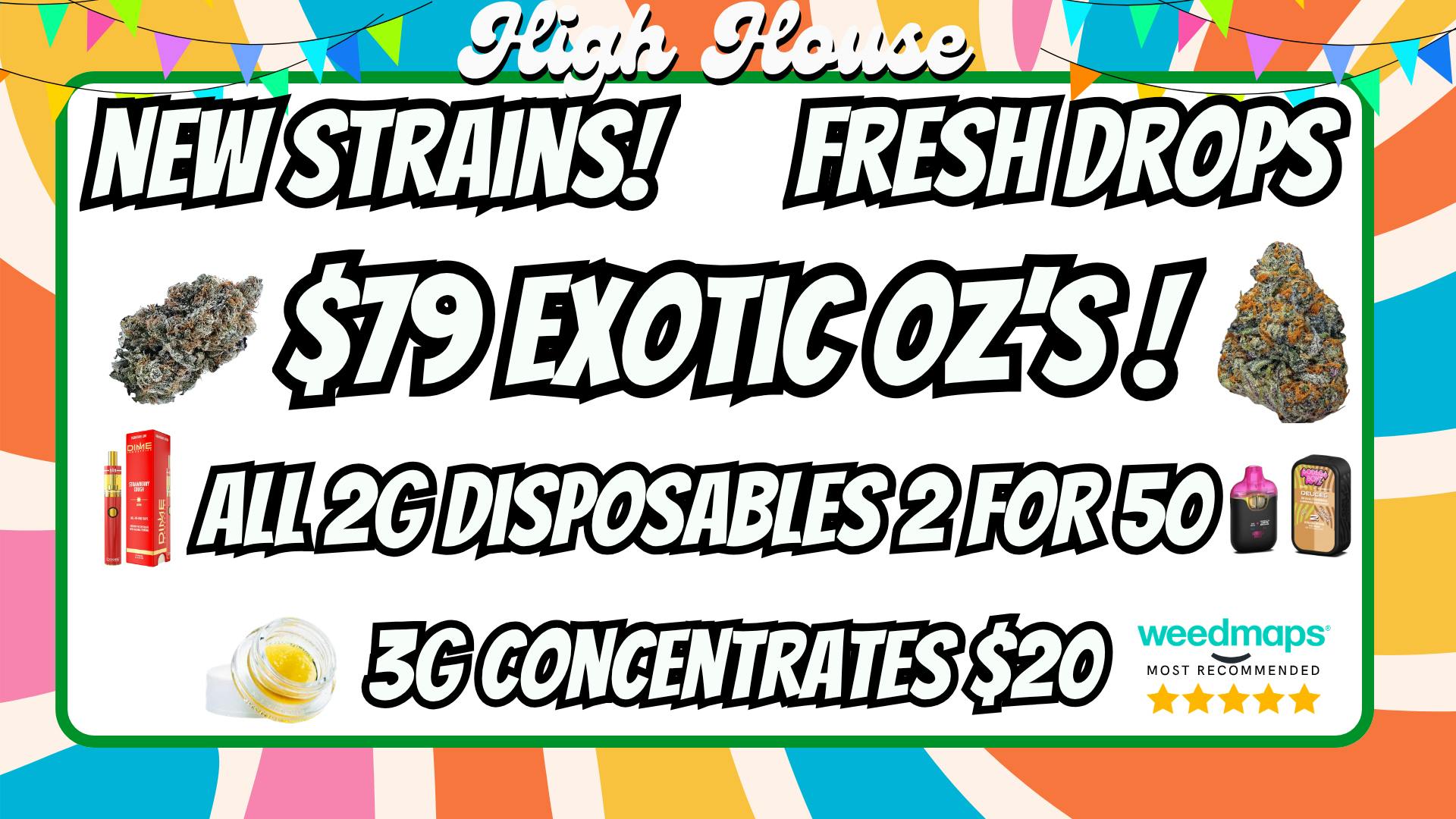 High House Dispensary - OKC FRESH DROPS!!!!!