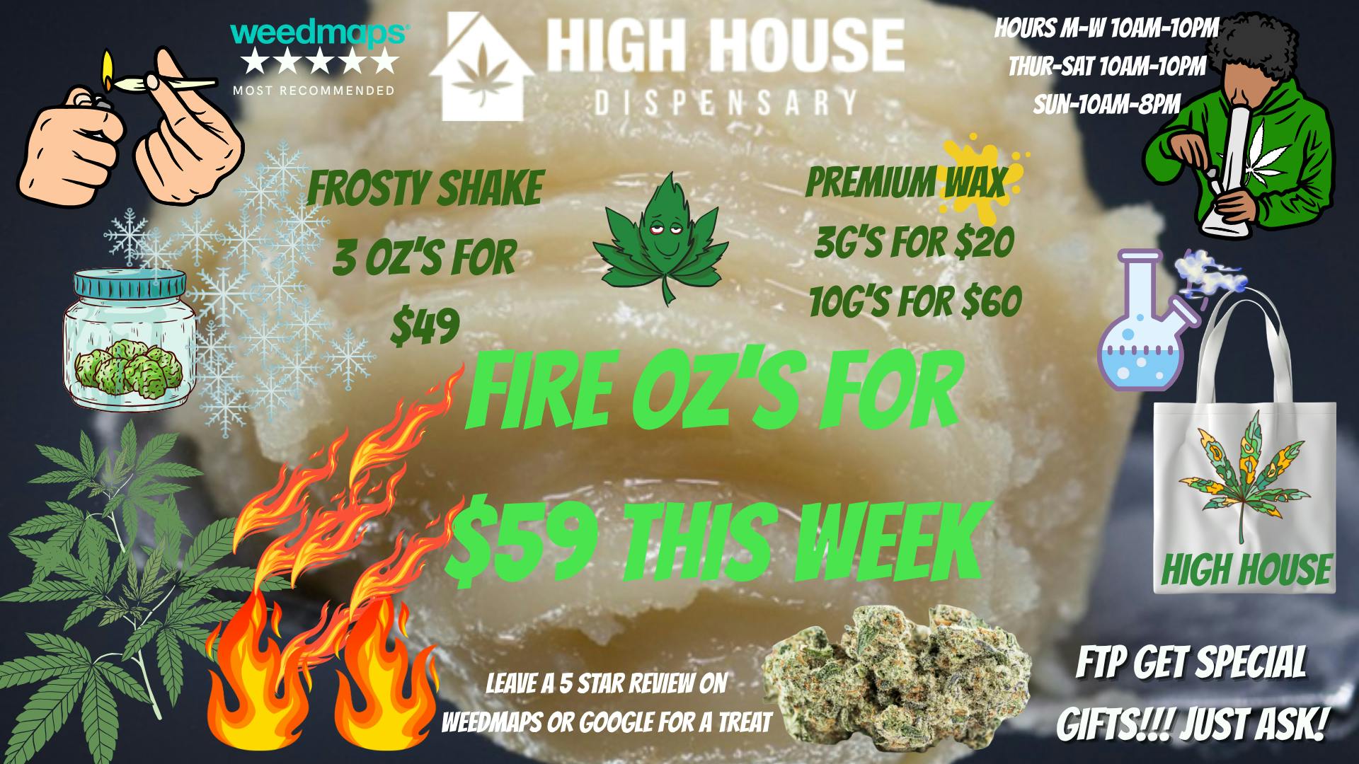 High House Dispensary - OKC ALL GAS COME THRU!!!!!🔥⛽