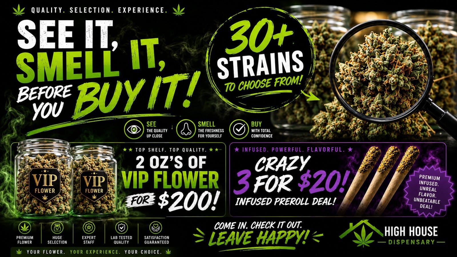 High House Dispensary - OKC DONT MISS OUT!! ALL GAS!!⛽BLOWOUT OZ SALE