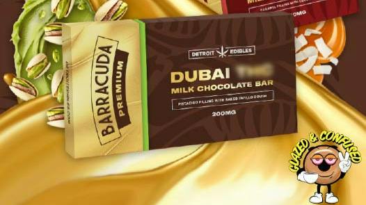 Glazed and Confused Barracuda Premium Chocolate Bars $25