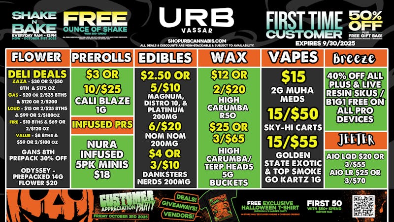 URB CANNABIS - VASSAR 💨✨🔥URB CANNABIS!🔥✨💨