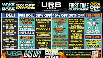 URB CANNABIS - MONROE WE PRICE MATCH!!!
