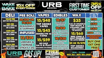 URB CANNABIS - MONROE WE PRICE MATCH!!!