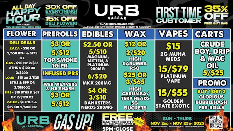 URB CANNABIS - VASSAR 💨✨🔥URB CANNABIS!🔥✨💨