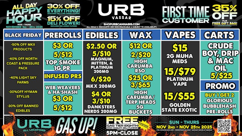 URB CANNABIS - VASSAR 💨✨🔥URB CANNABIS!🔥✨💨