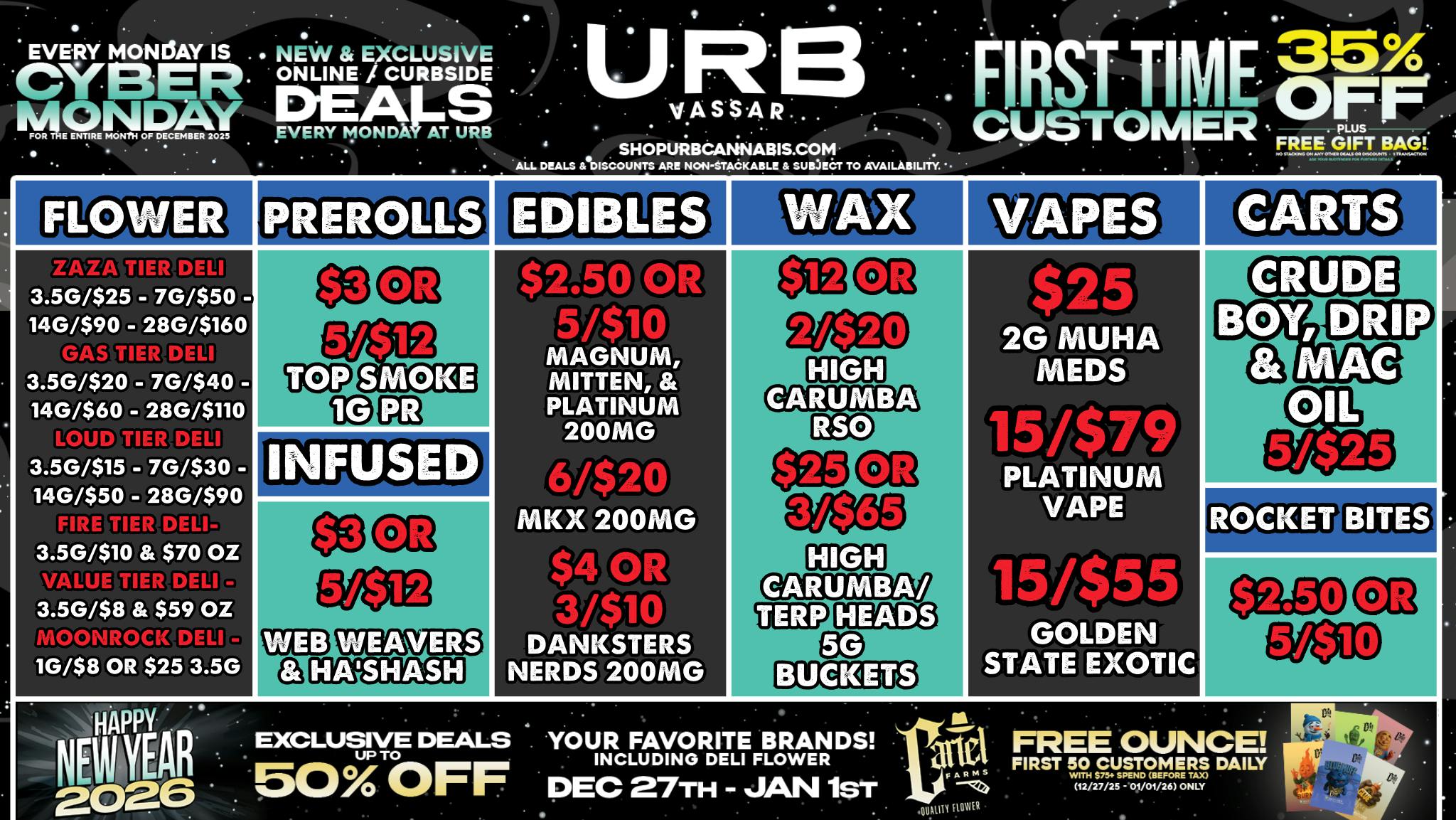 URB CANNABIS - VASSAR 💨✨🔥URB CANNABIS!🔥✨💨