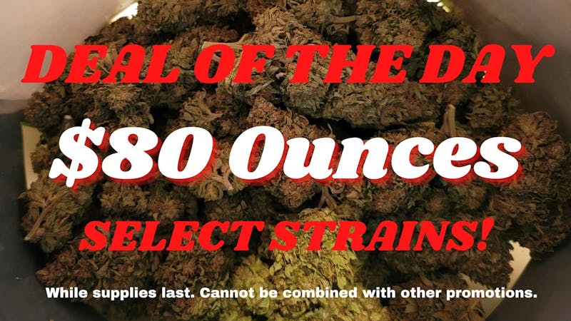 Odyssey Cannabis Delivery $80 Ounce Deal of the Day!!