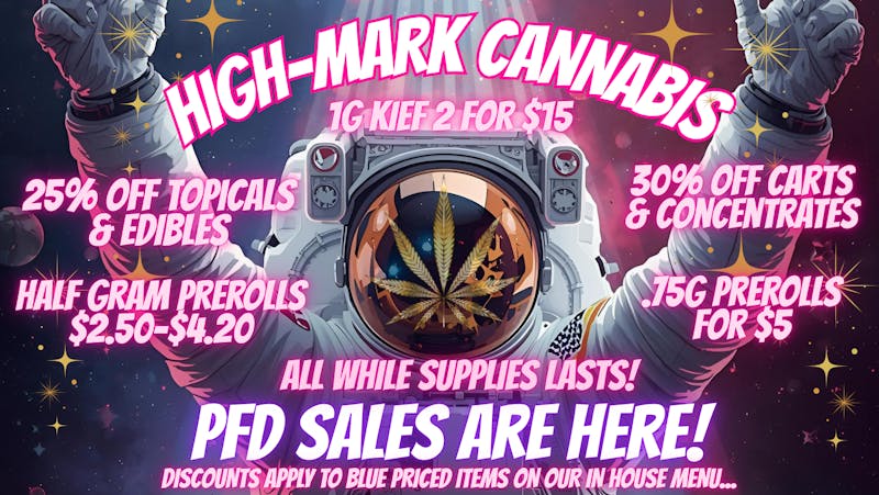 High-Mark Cannabis PFD Sales Continue!