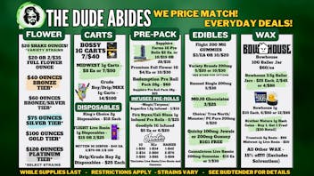 The Dude Abides - Sturgis THE DUDE ABIDES - EVERY DAY DEALS!