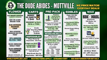 The Dude Abides - Mottville MOTTVILLE - NOW OPEN! - DRIVE THRU!!!!!!!!