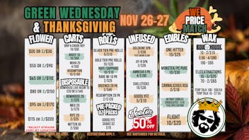 The Dude Abides - Mottville MOTTVILLE GREEN WEDNESDAY/THANKSGIVING @ THE DUDE!
