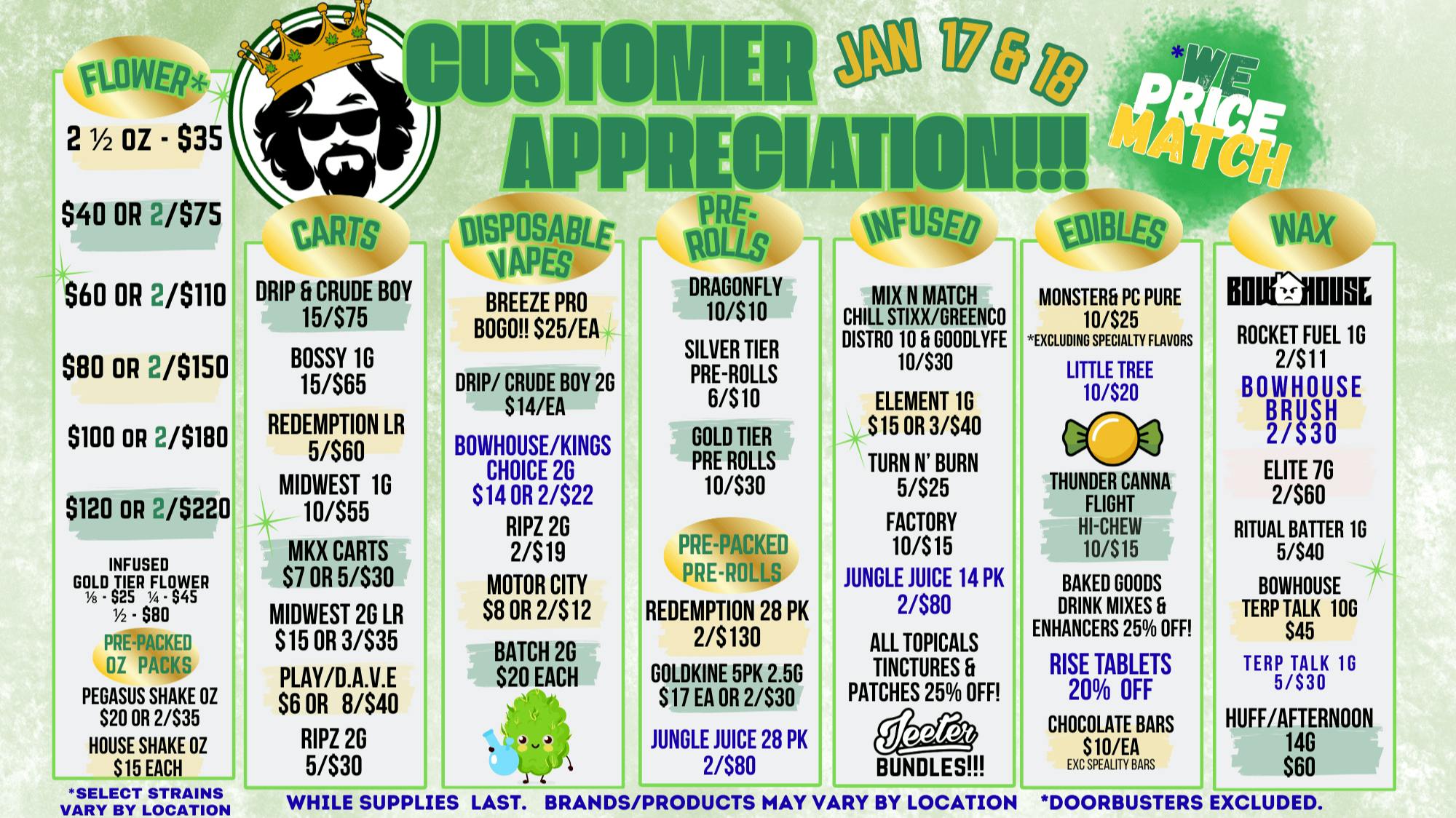 The Dude Abides - Mottville CUSTOMER APPRECIATION TIME AT THE DUDE ABIDES!