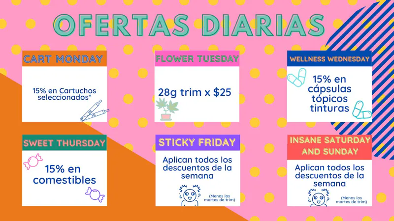 Biogrow Cannabis Co. Todas las semanas con descuento!