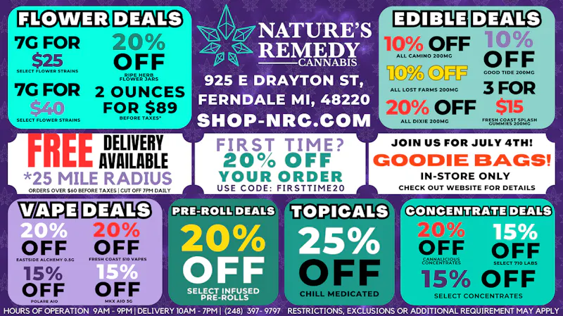 Nature's Remedy - Ferndale's Hidden Gem 🎆STARS, STRIPES & SAVINGS!🎆