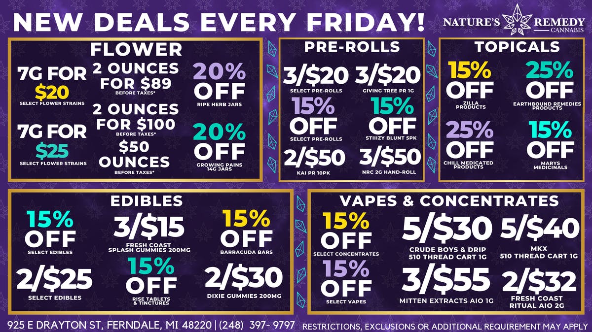 Nature's Remedy Delivery 💰END OF SUMMER SAVINGS!💰
