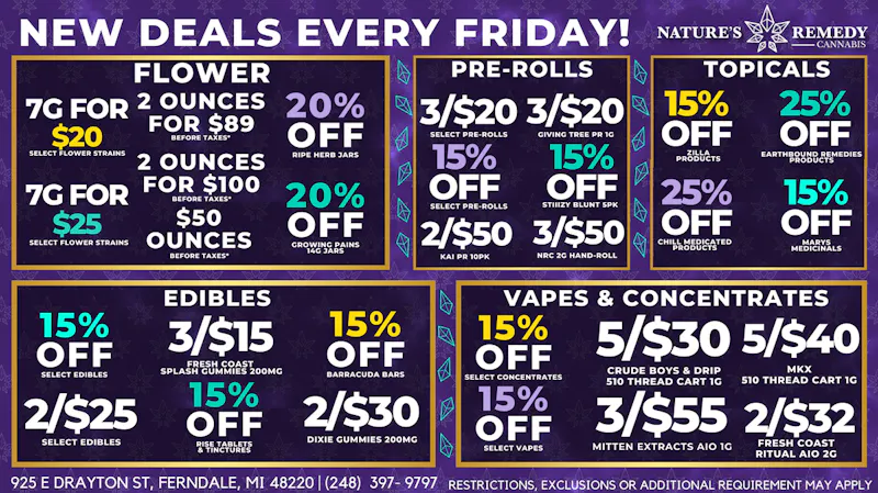 Nature's Remedy Delivery 💰END OF SUMMER SAVINGS!💰