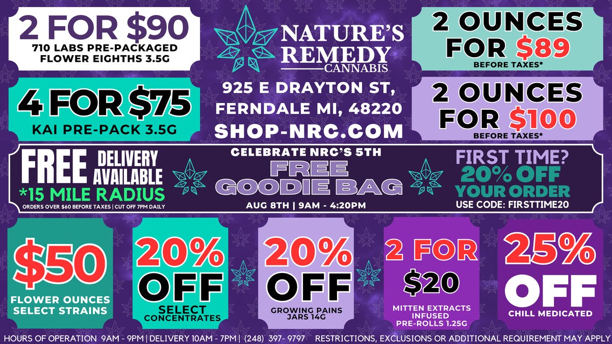 Nature's Remedy Delivery 💰SUMMER SAVINGS EVENT💰