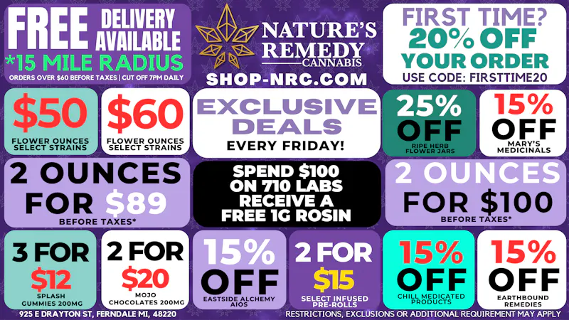 Nature's Remedy Delivery 💰NRC ANNIVERSARY SAVINGS💰