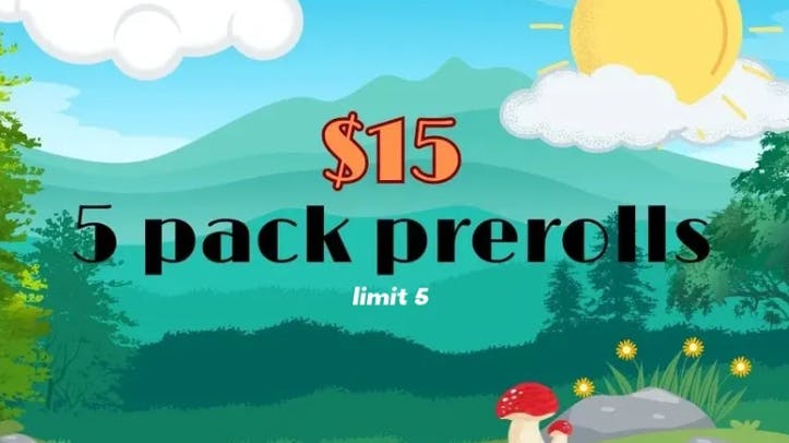 Prospect Hill Holistic (Pickup Available) $15 5 Pack King Size Prerolls (limit 5)