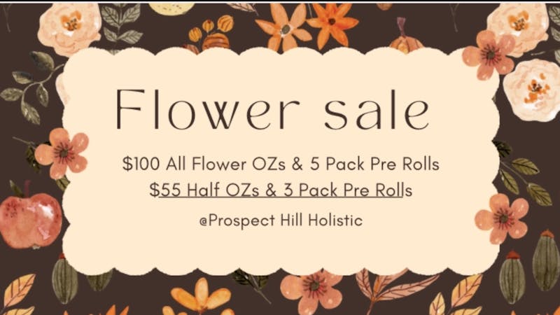 Prospect Hill Holistic (Pickup Available) SEPTEMBER FLOWER SALE