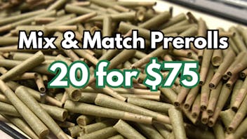 Terp Valley Farms Mix & Match 20 Prerolls for $75