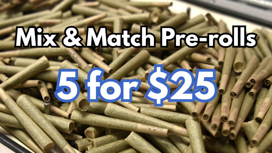 Terp Valley Farms 5 Prerolls for $25