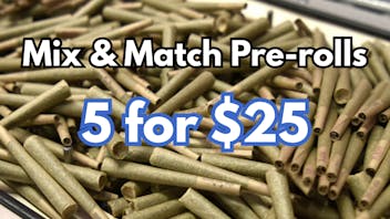 Terp Valley Farms 5 Prerolls for $25