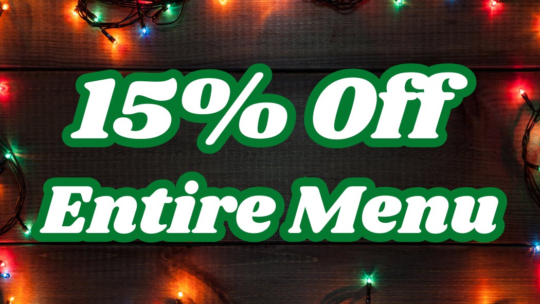 Terp Valley Farms 15% Off Entire Menu Today Only!